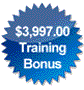 $3,997 Training Bonus Included