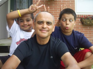 Happy Father's Day from Enrique Garibay of MLMLeads.com with Boys "09